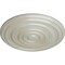 Ekena Millwork Carton Ceiling Medallion (For Canopies up to 2 5/8"), Hand-Painted Flash Blue, 12 5/8"OD x 1"P CM13CAFBS - alternate 4